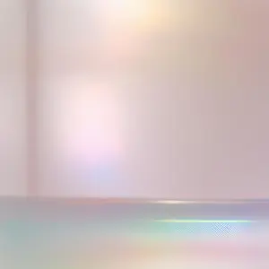 The image is an abstract of ethereal, pearly white. There is a vague shape of a flat plane or table in the foreground. There are suggestions of line and blobs of bright white. This represents how I saw The Council on Christmas Eve.