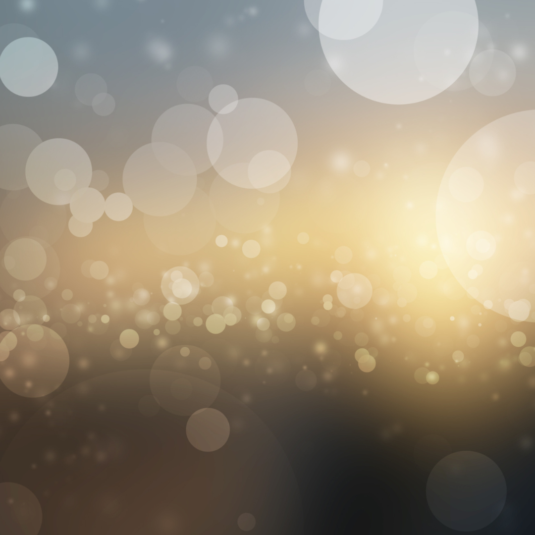 A photograph of bubbles of light. A photograph of bubbles of light.